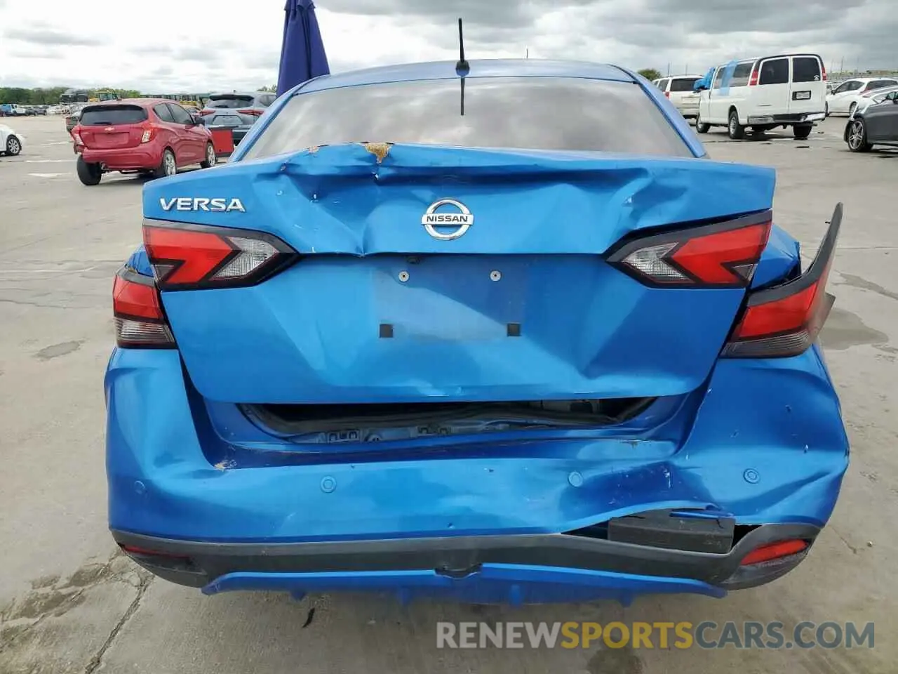 6 fotografías del automóvil dañado 3N1CN8DV5LL839476 NISSAN VERSA 2020