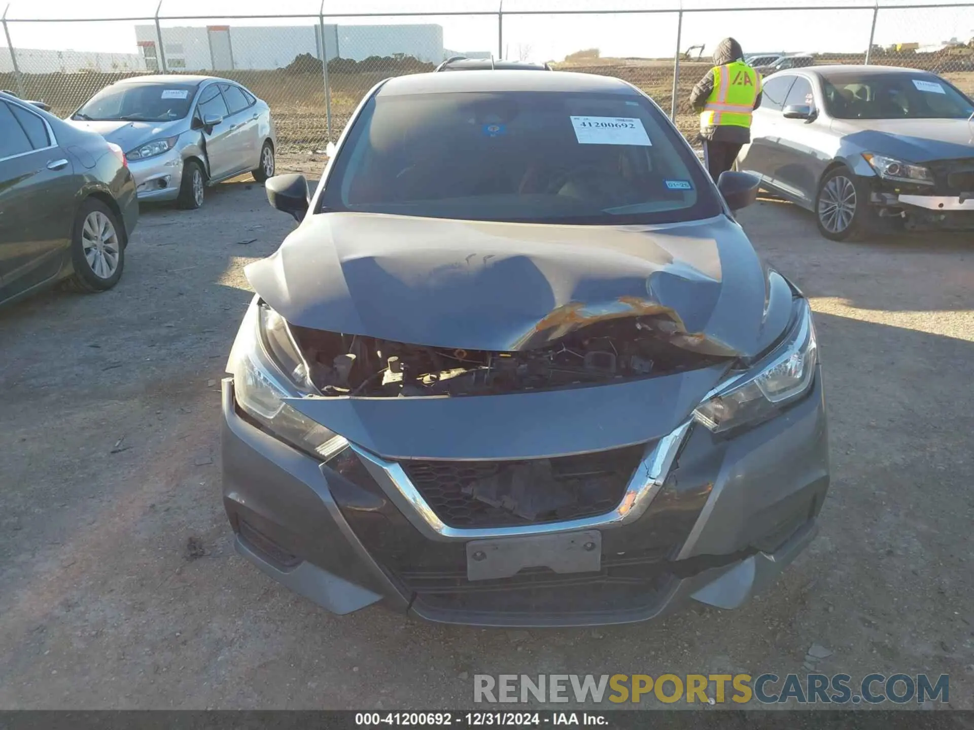 12 fotografías del automóvil dañado 3N1CN8DV5LL847223 NISSAN VERSA 2020