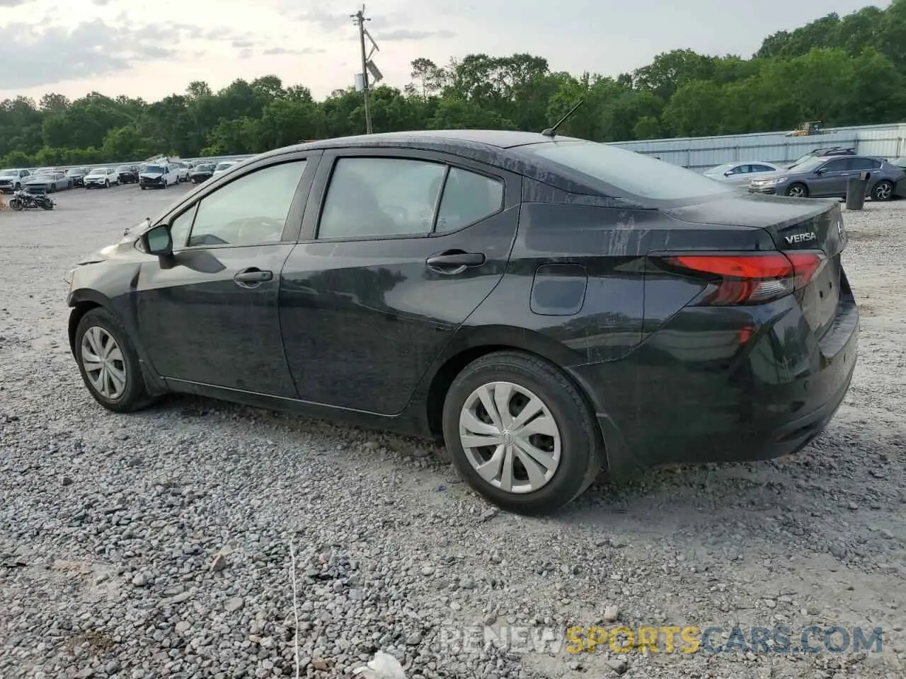2 fotografías del automóvil dañado 3N1CN8DV5LL886846 NISSAN VERSA 2020