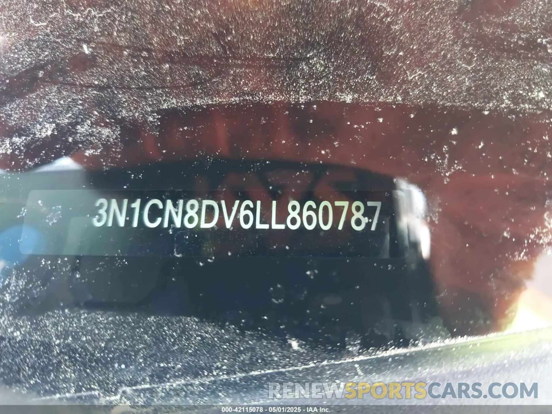 18 fotografías del automóvil dañado 3N1CN8DV6LL860787 NISSAN VERSA 2020