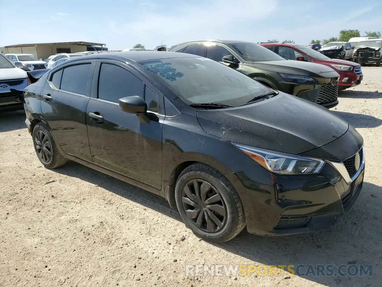 4 fotografías del automóvil dañado 3N1CN8DV7LL823604 NISSAN VERSA 2020