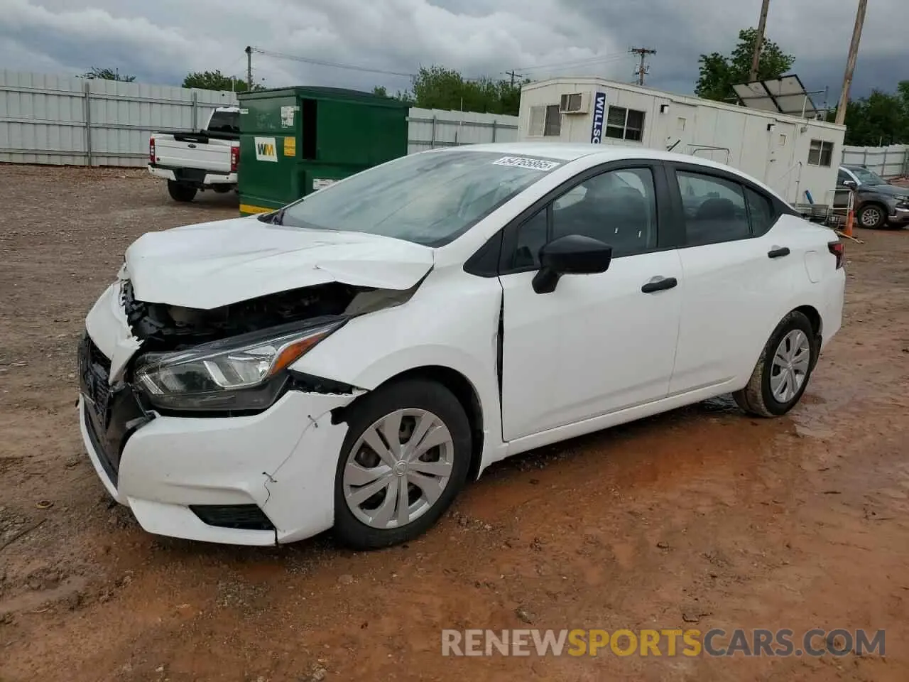 1 fotografías del automóvil dañado 3N1CN8DV7LL835395 NISSAN VERSA 2020