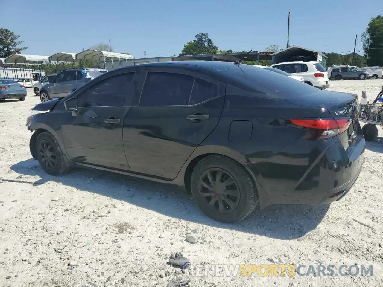2 fotografías del automóvil dañado 3N1CN8DV7LL900469 NISSAN VERSA 2020