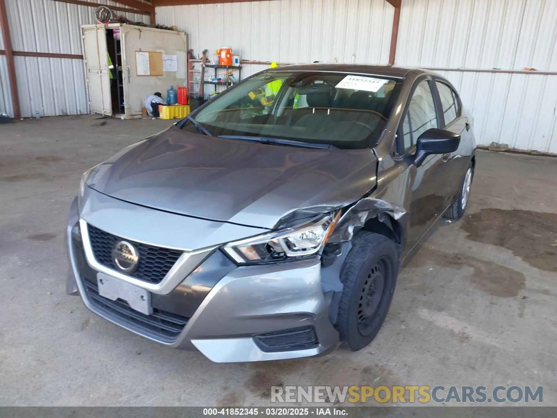 6 fotografías del automóvil dañado 3N1CN8DV8LL854764 NISSAN VERSA 2020