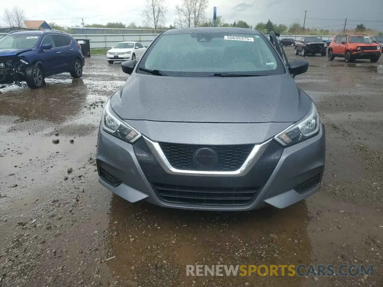 5 fotografías del automóvil dañado 3N1CN8DV8LL871919 NISSAN VERSA 2020