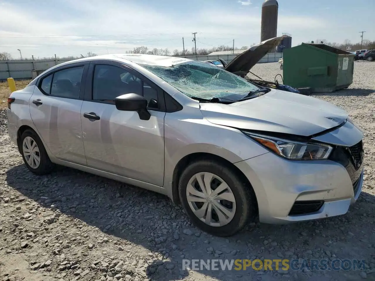 4 fotografías del automóvil dañado 3N1CN8DV8LL900867 NISSAN VERSA 2020