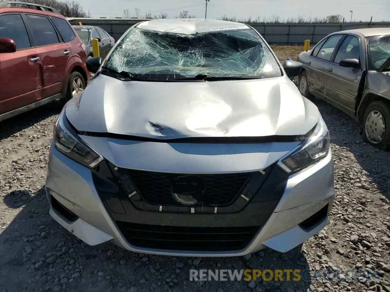 5 fotografías del automóvil dañado 3N1CN8DV8LL900867 NISSAN VERSA 2020