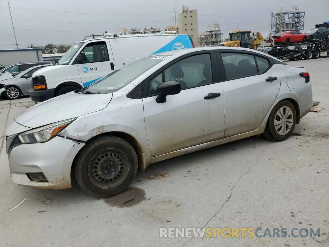 1 fotografías del automóvil dañado 3N1CN8DV8LL904904 NISSAN VERSA 2020