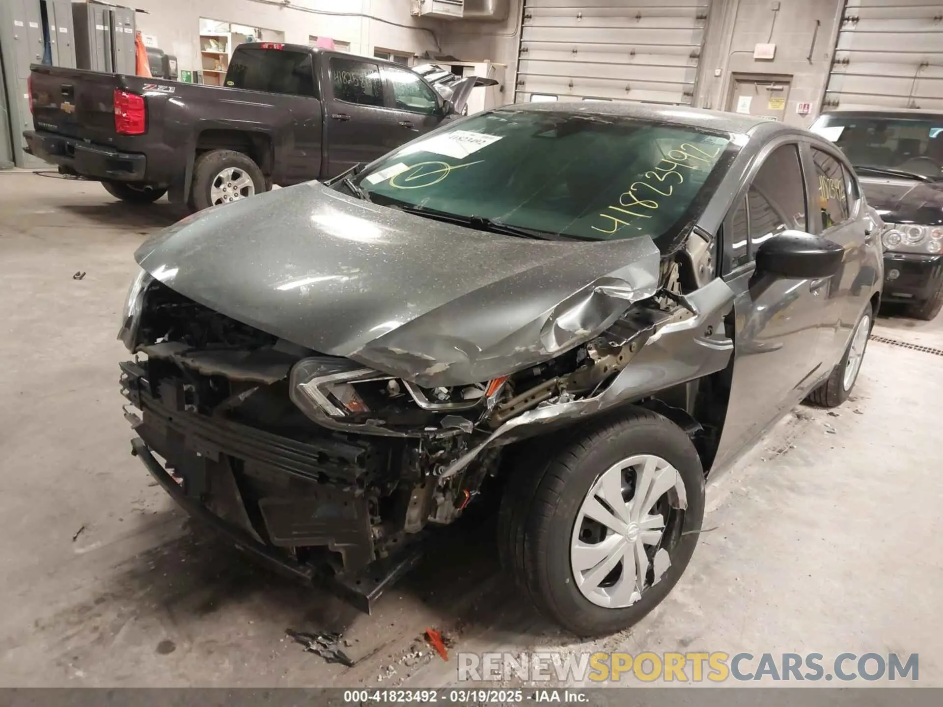 6 fotografías del automóvil dañado 3N1CN8DV8LL912372 NISSAN VERSA 2020