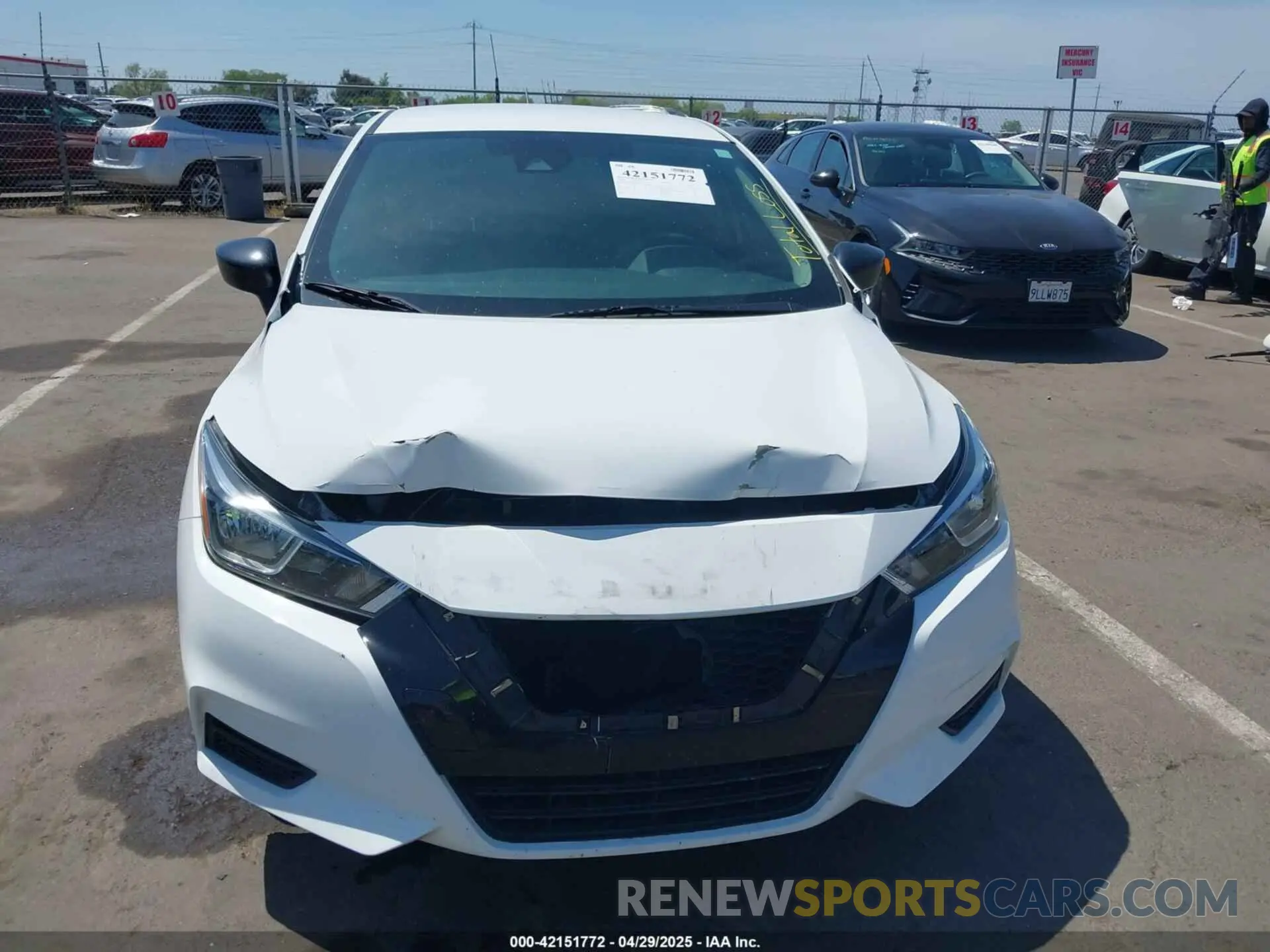 6 fotografías del automóvil dañado 3N1CN8DV8LL917992 NISSAN VERSA 2020
