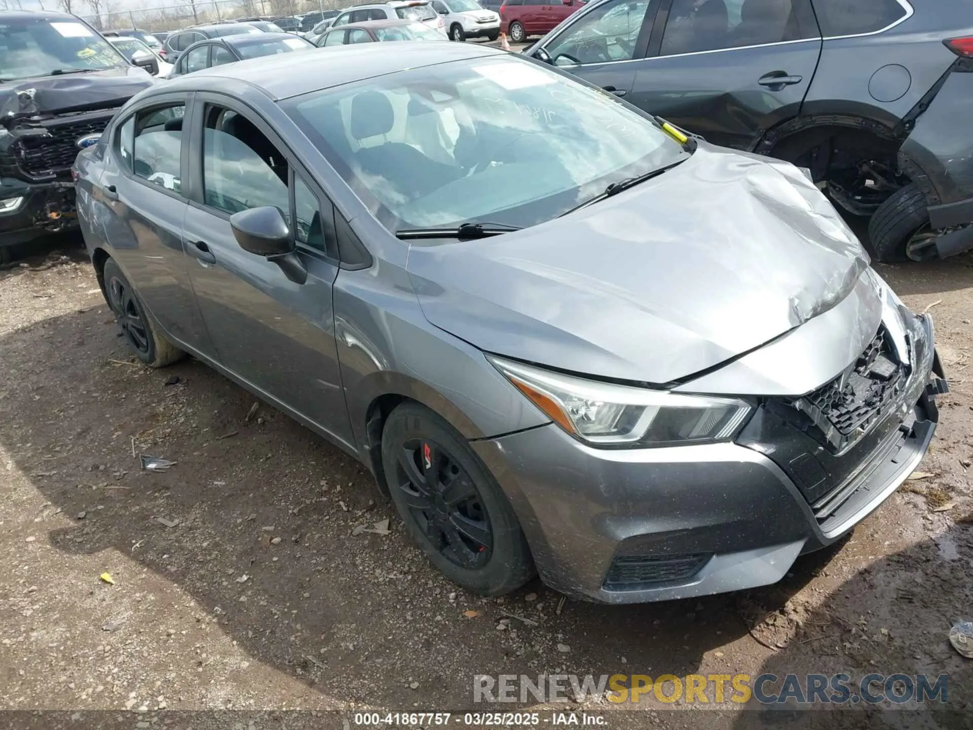 1 fotografías del automóvil dañado 3N1CN8DV9LL810238 NISSAN VERSA 2020