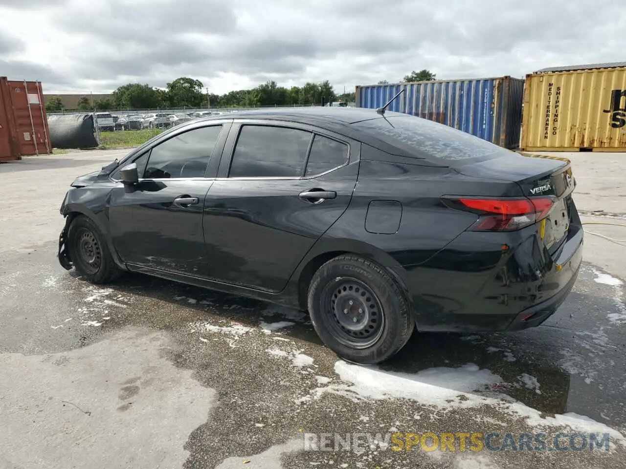 2 fotografías del automóvil dañado 3N1CN8DV9LL819845 NISSAN VERSA 2020