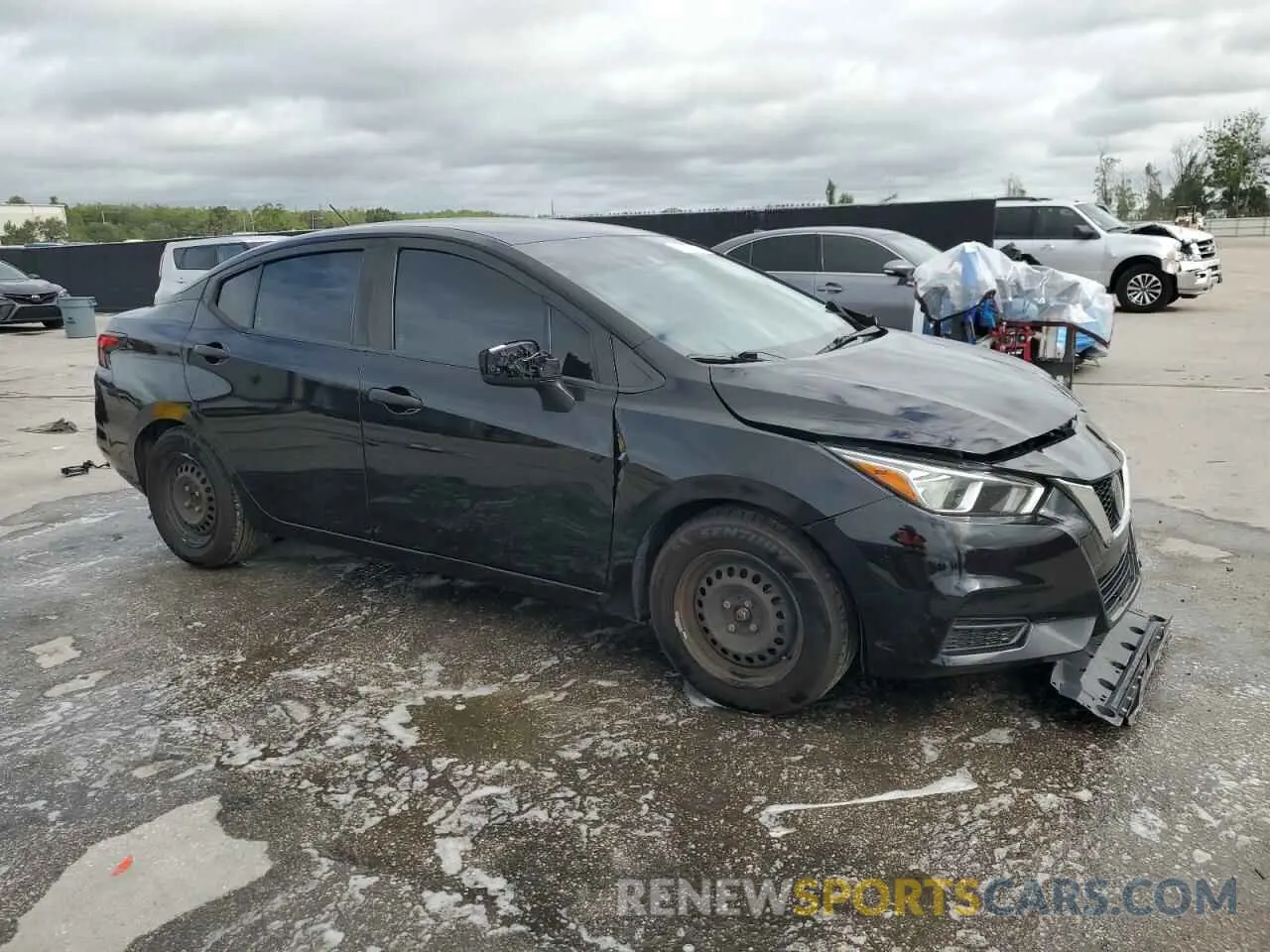4 fotografías del automóvil dañado 3N1CN8DV9LL819845 NISSAN VERSA 2020