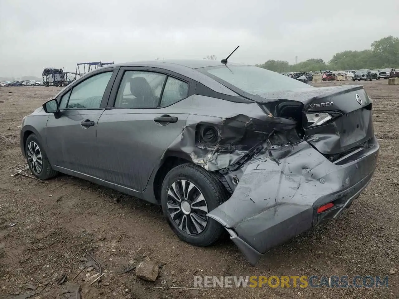 2 fotografías del automóvil dañado 3N1CN8DV9LL838251 NISSAN VERSA 2020