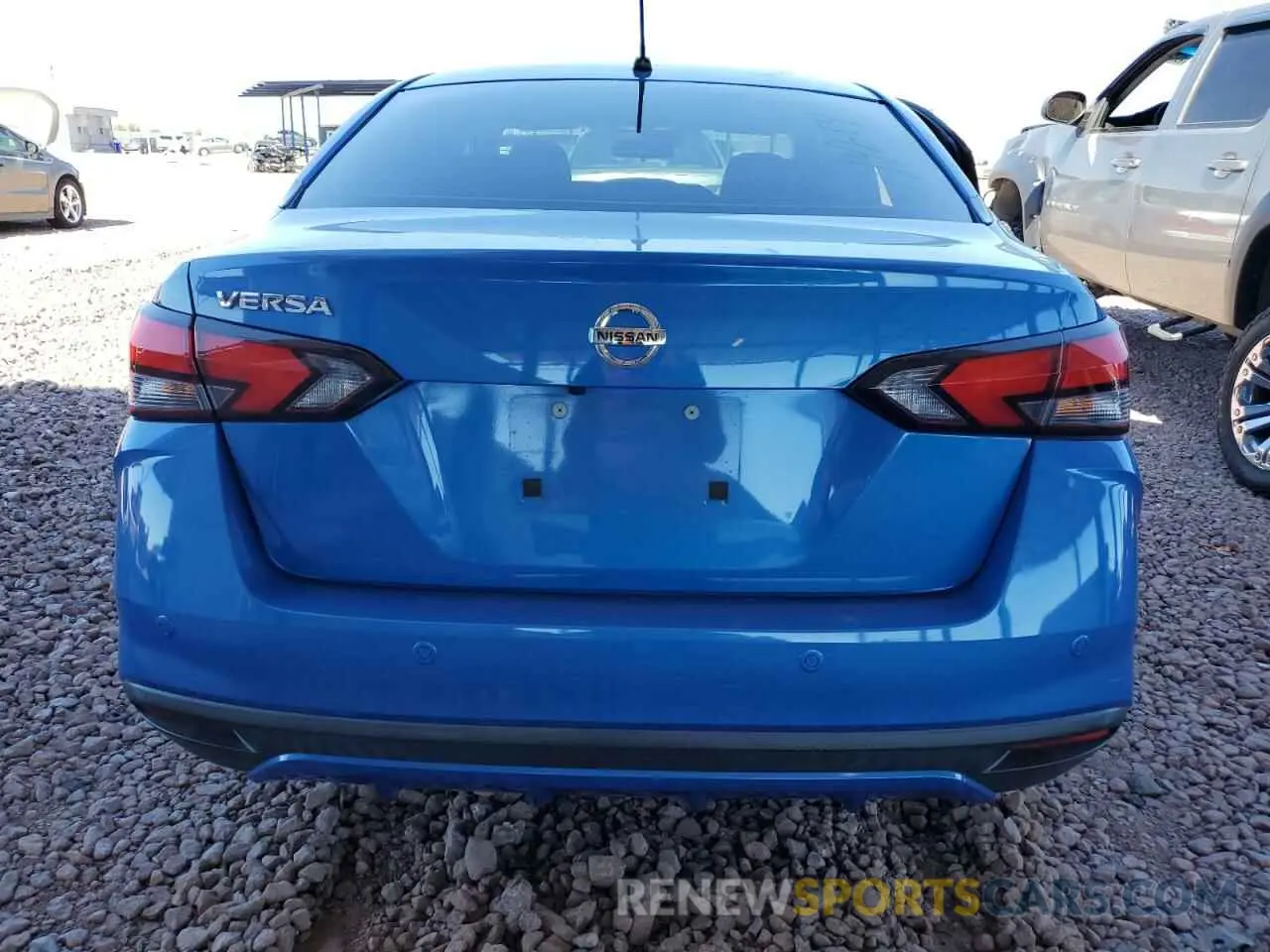 6 fotografías del automóvil dañado 3N1CN8DV9LL866776 NISSAN VERSA 2020