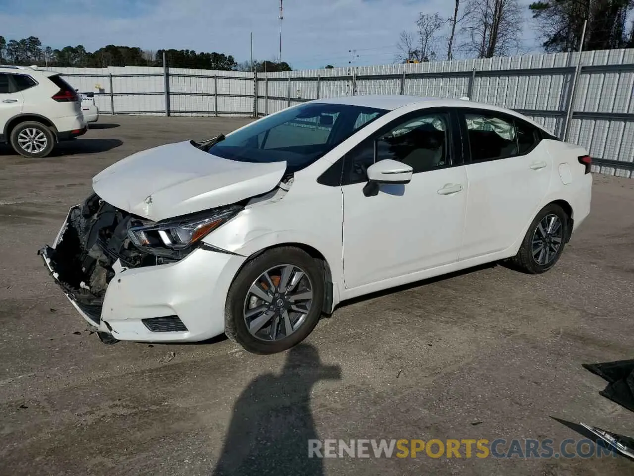 1 fotografías del automóvil dañado 3N1CN8EV0LL844552 NISSAN VERSA 2020