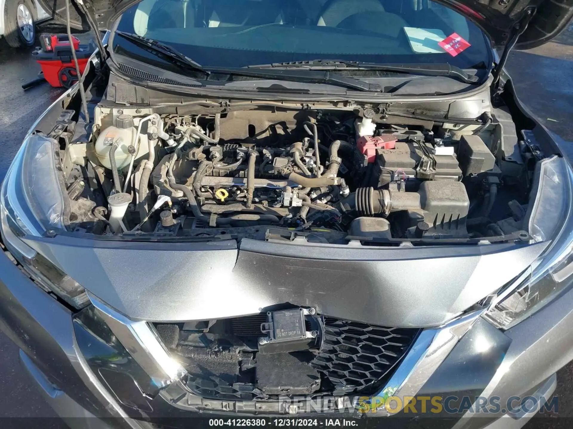 10 fotografías del automóvil dañado 3N1CN8EV1LL810104 NISSAN VERSA 2020