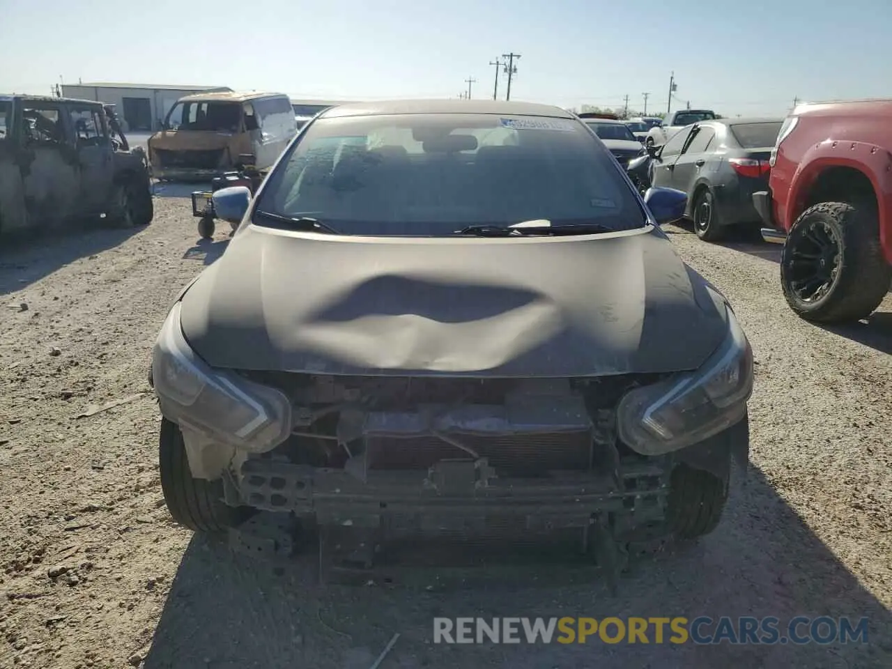 5 fotografías del automóvil dañado 3N1CN8EV1LL850246 NISSAN VERSA 2020