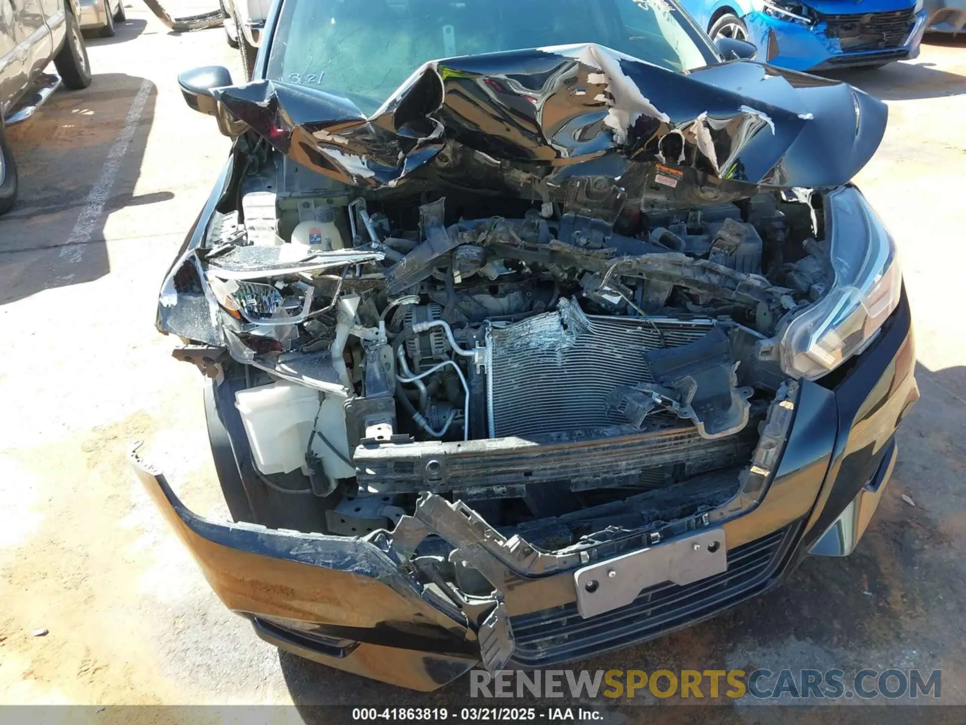 6 fotografías del automóvil dañado 3N1CN8EV1LL869380 NISSAN VERSA 2020