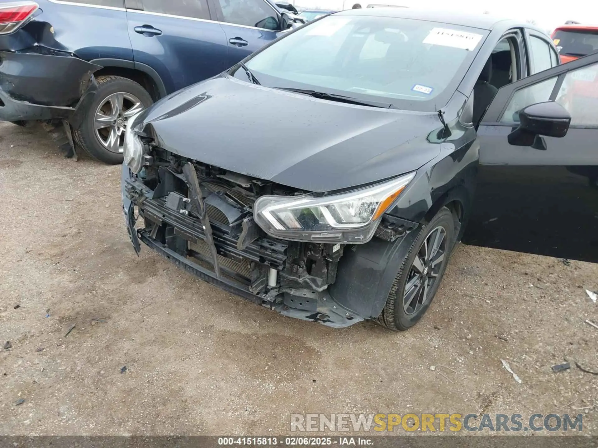 6 fotografías del automóvil dañado 3N1CN8EV1LL876815 NISSAN VERSA 2020