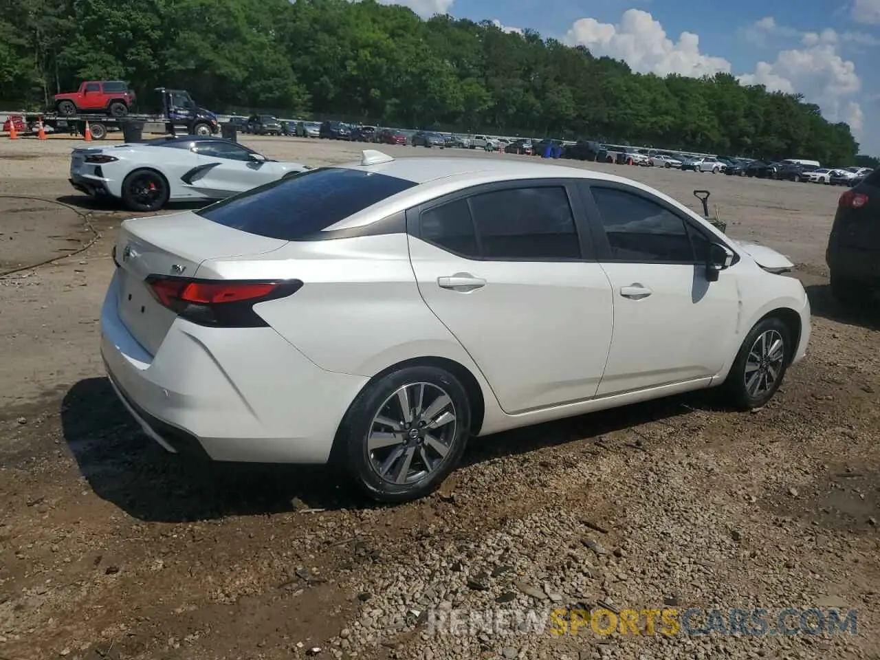 3 fotografías del automóvil dañado 3N1CN8EV2LL809544 NISSAN VERSA 2020