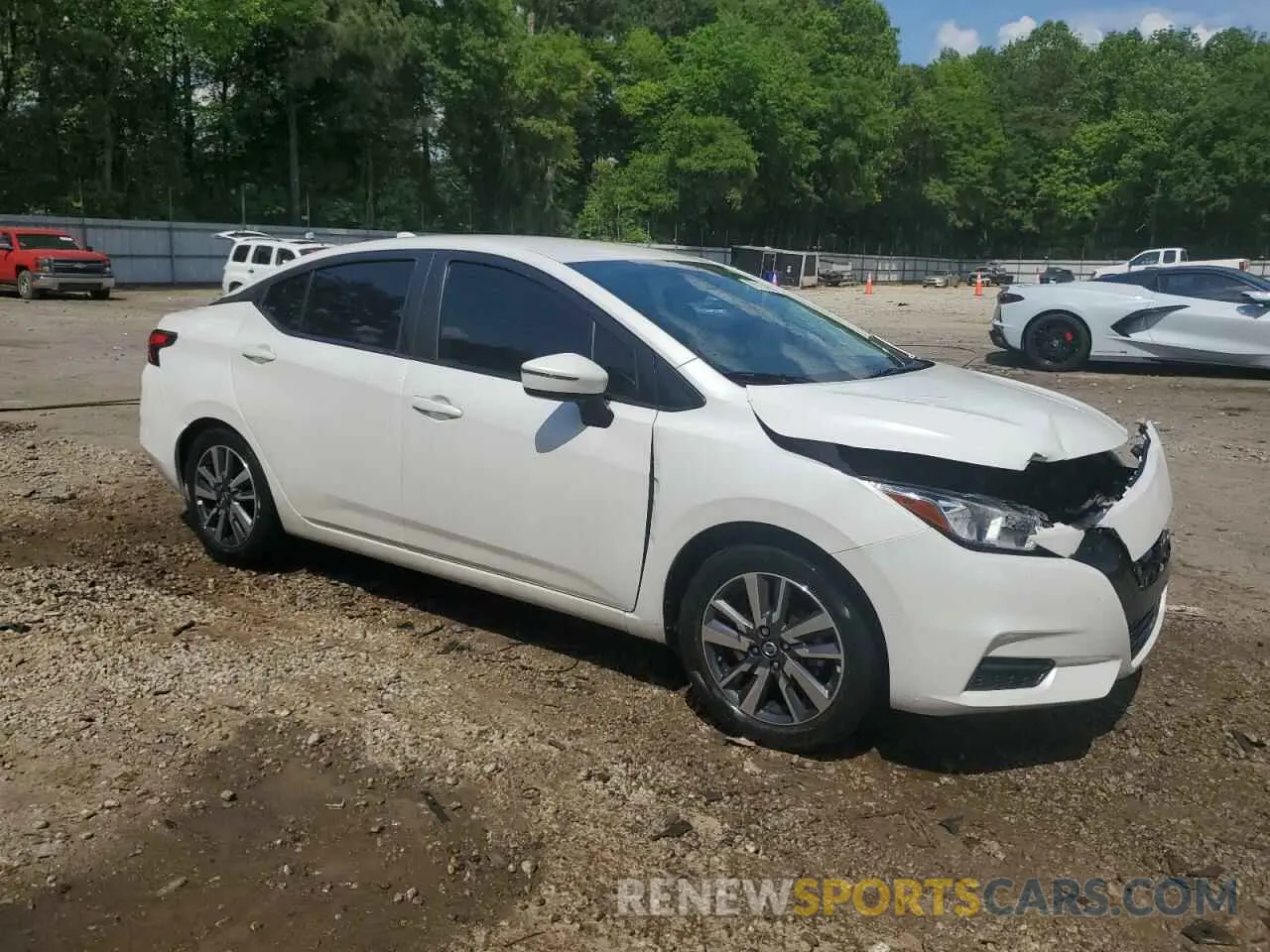 4 fotografías del automóvil dañado 3N1CN8EV2LL809544 NISSAN VERSA 2020