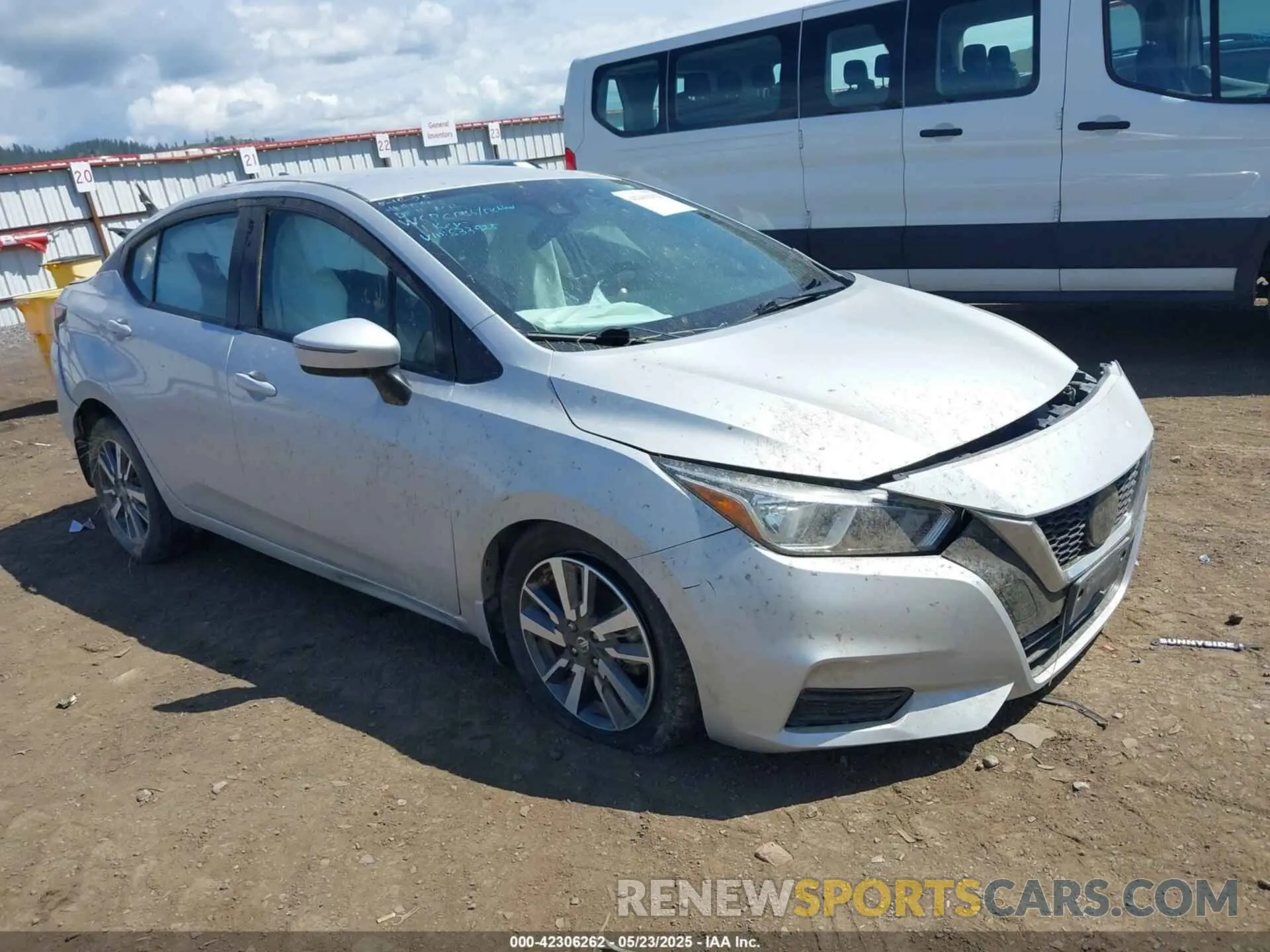 1 fotografías del automóvil dañado 3N1CN8EV2LL833925 NISSAN VERSA 2020