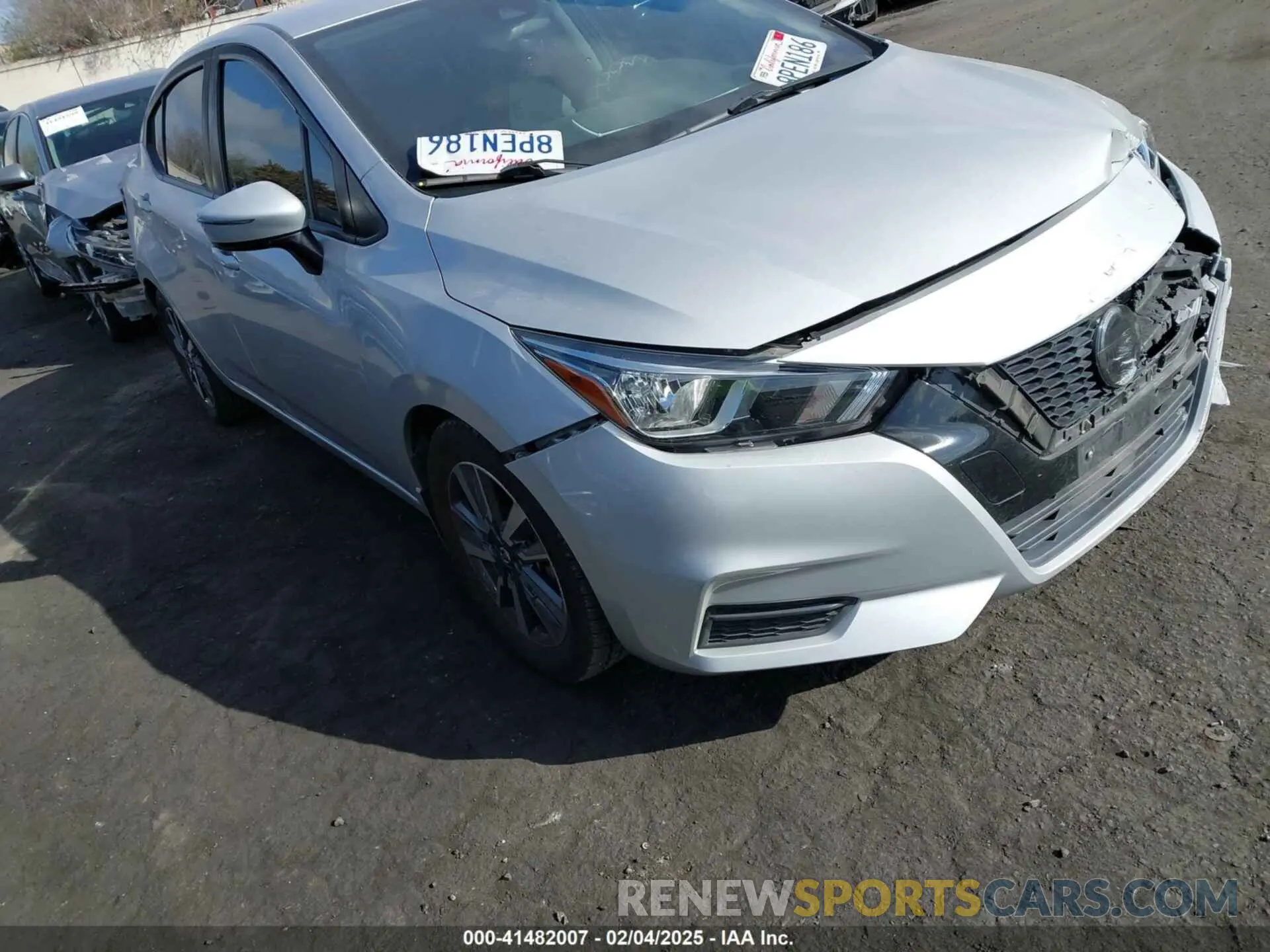 1 fotografías del automóvil dañado 3N1CN8EV3LL803395 NISSAN VERSA 2020
