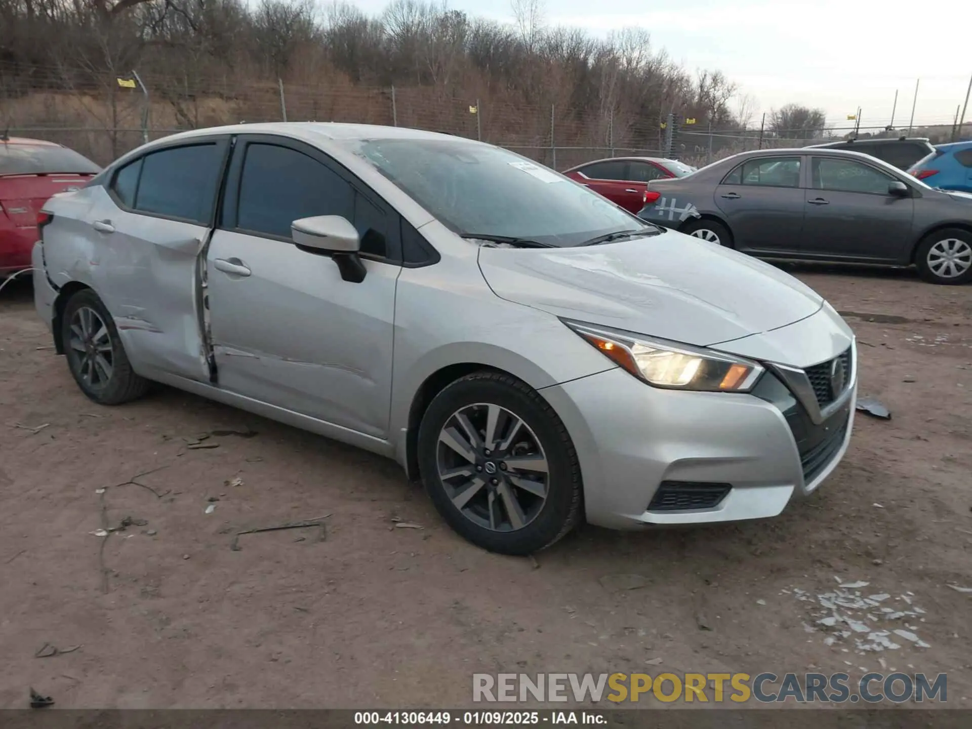 1 fotografías del automóvil dañado 3N1CN8EV3LL807222 NISSAN VERSA 2020