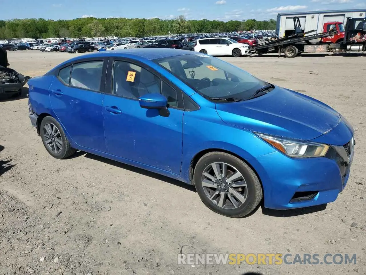 4 fotografías del automóvil dañado 3N1CN8EV4LL850340 NISSAN VERSA 2020