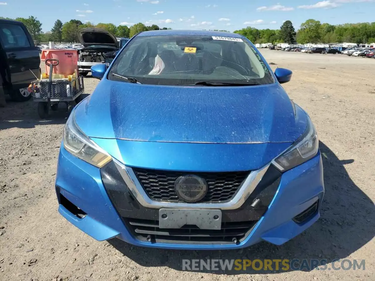 5 fotografías del automóvil dañado 3N1CN8EV4LL850340 NISSAN VERSA 2020