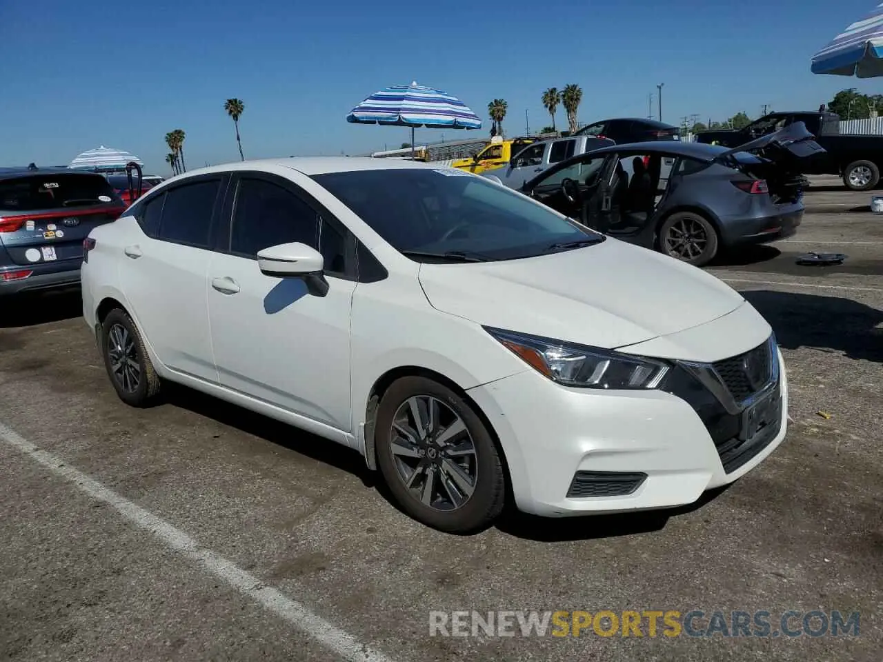 4 fotografías del automóvil dañado 3N1CN8EV5LL902414 NISSAN VERSA 2020