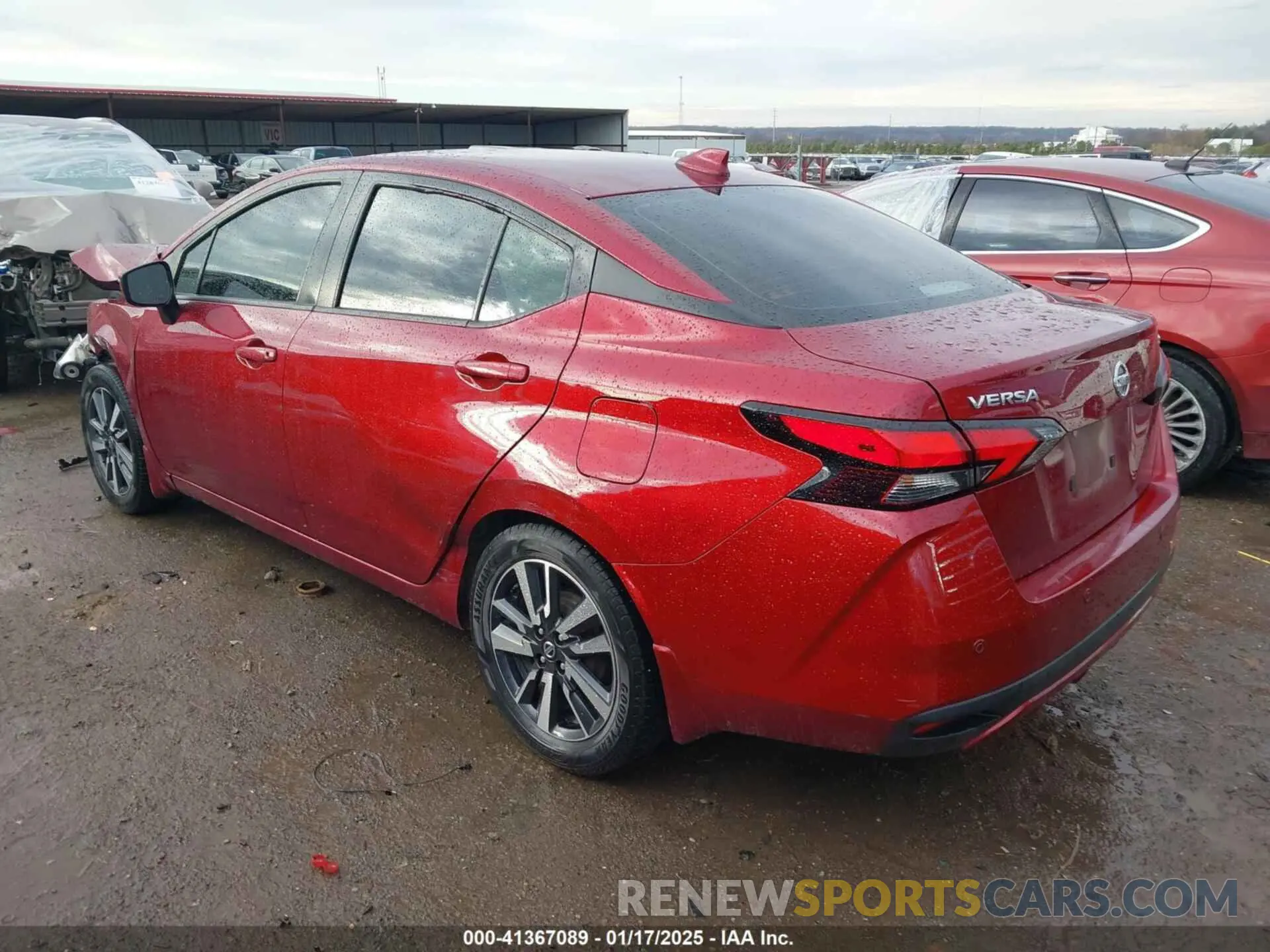3 fotografías del automóvil dañado 3N1CN8EV5LL920802 NISSAN VERSA 2020