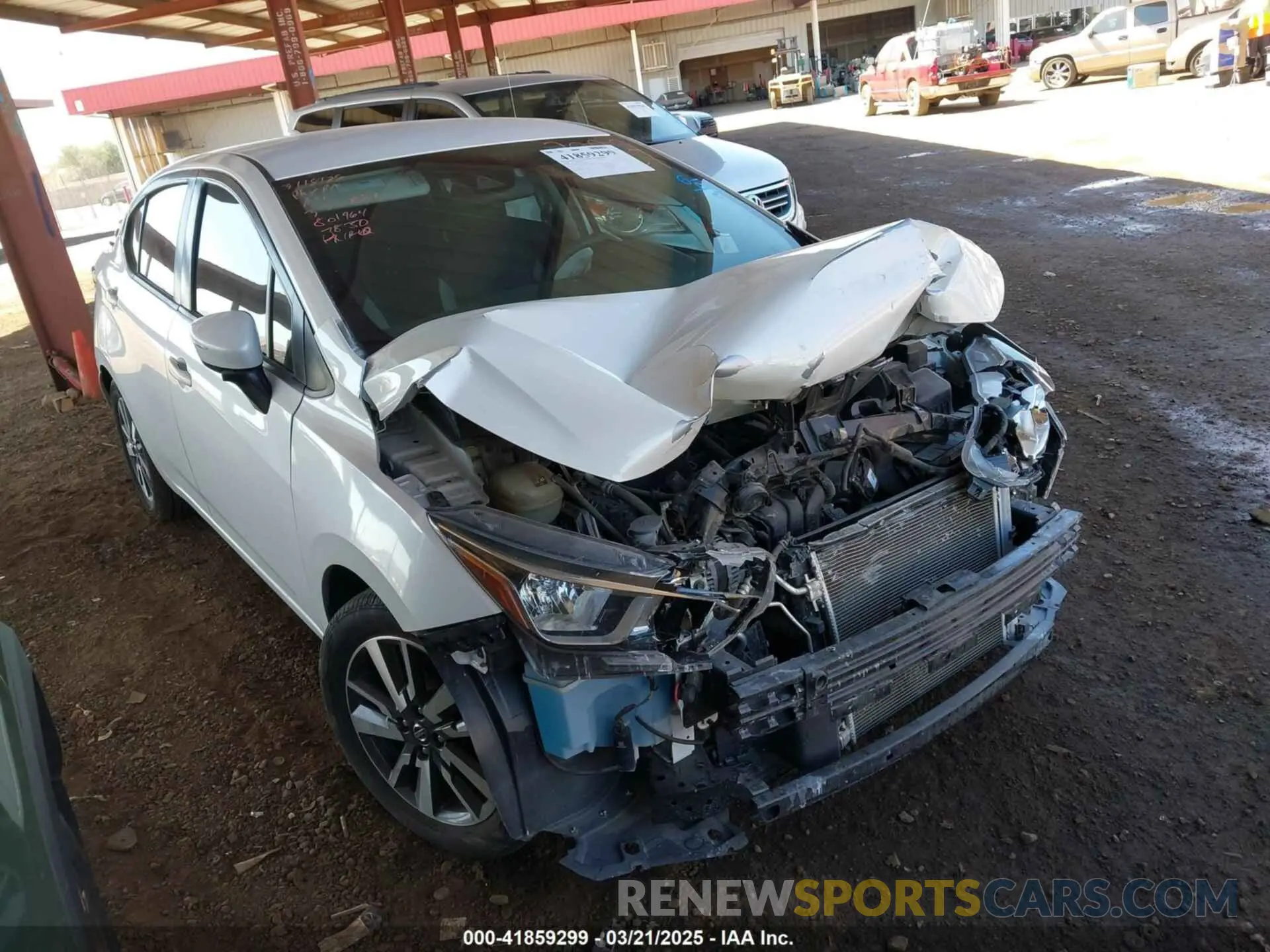 1 fotografías del automóvil dañado 3N1CN8EV6LL801964 NISSAN VERSA 2020