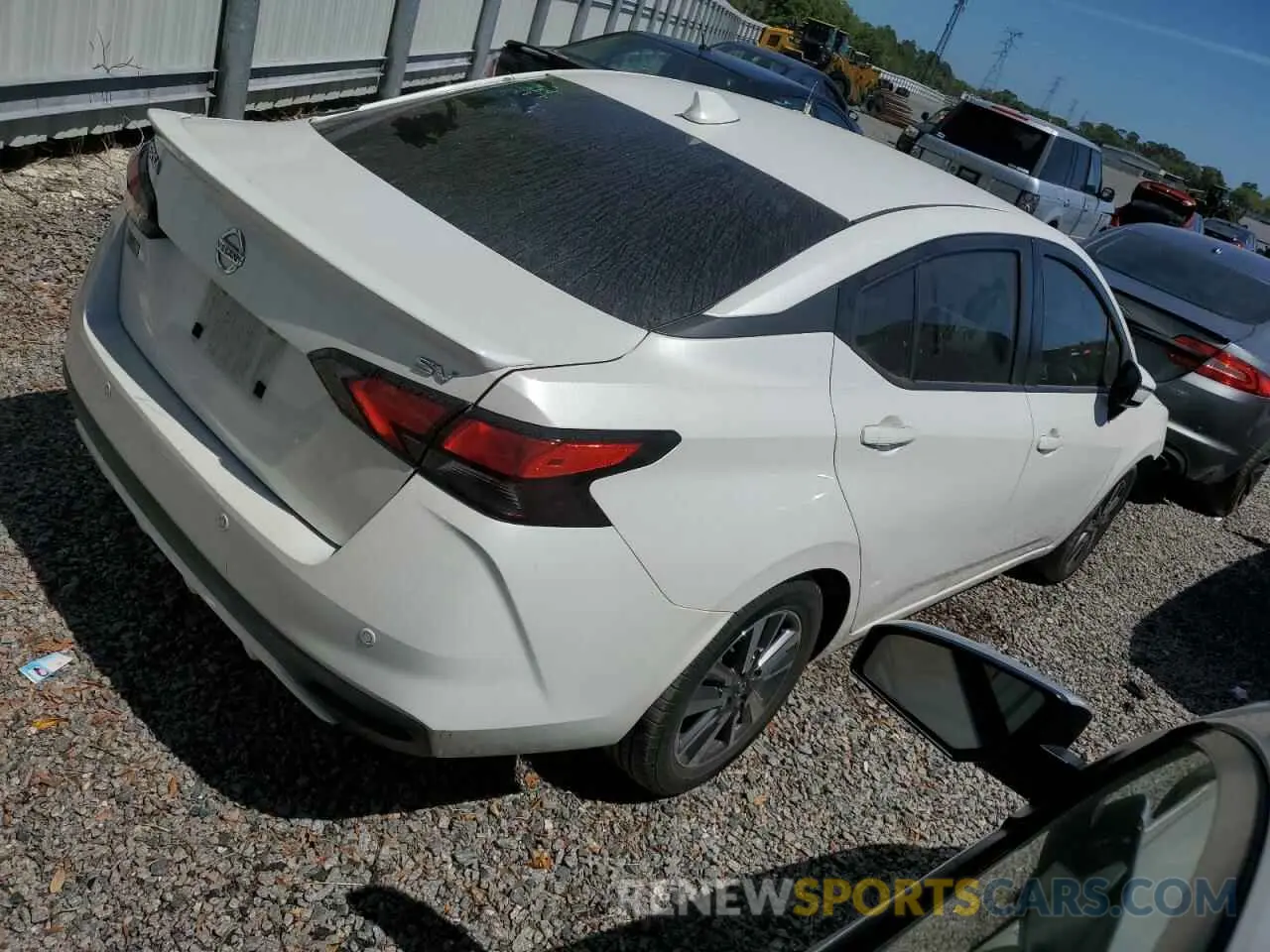 3 fotografías del automóvil dañado 3N1CN8EV6LL809546 NISSAN VERSA 2020