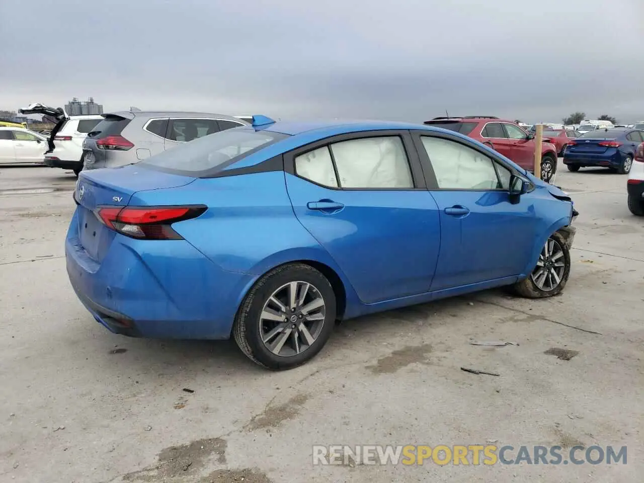 3 fotografías del automóvil dañado 3N1CN8EV6LL810177 NISSAN VERSA 2020