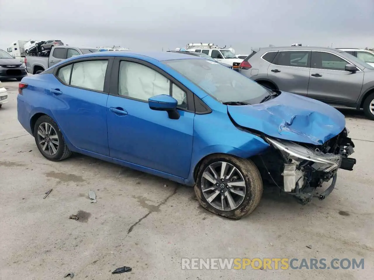 4 fotografías del automóvil dañado 3N1CN8EV6LL810177 NISSAN VERSA 2020