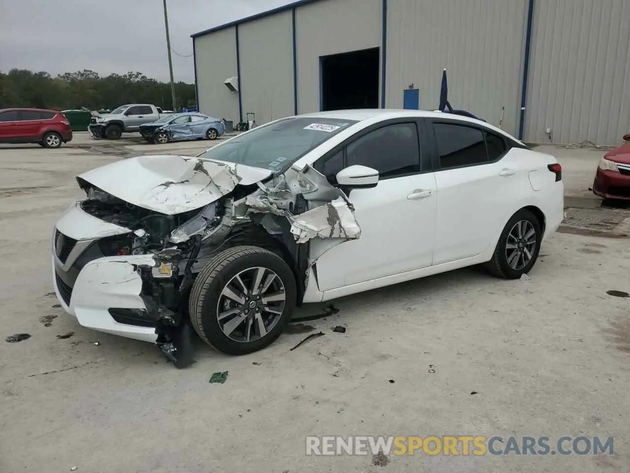 1 fotografías del automóvil dañado 3N1CN8EV6LL810406 NISSAN VERSA 2020
