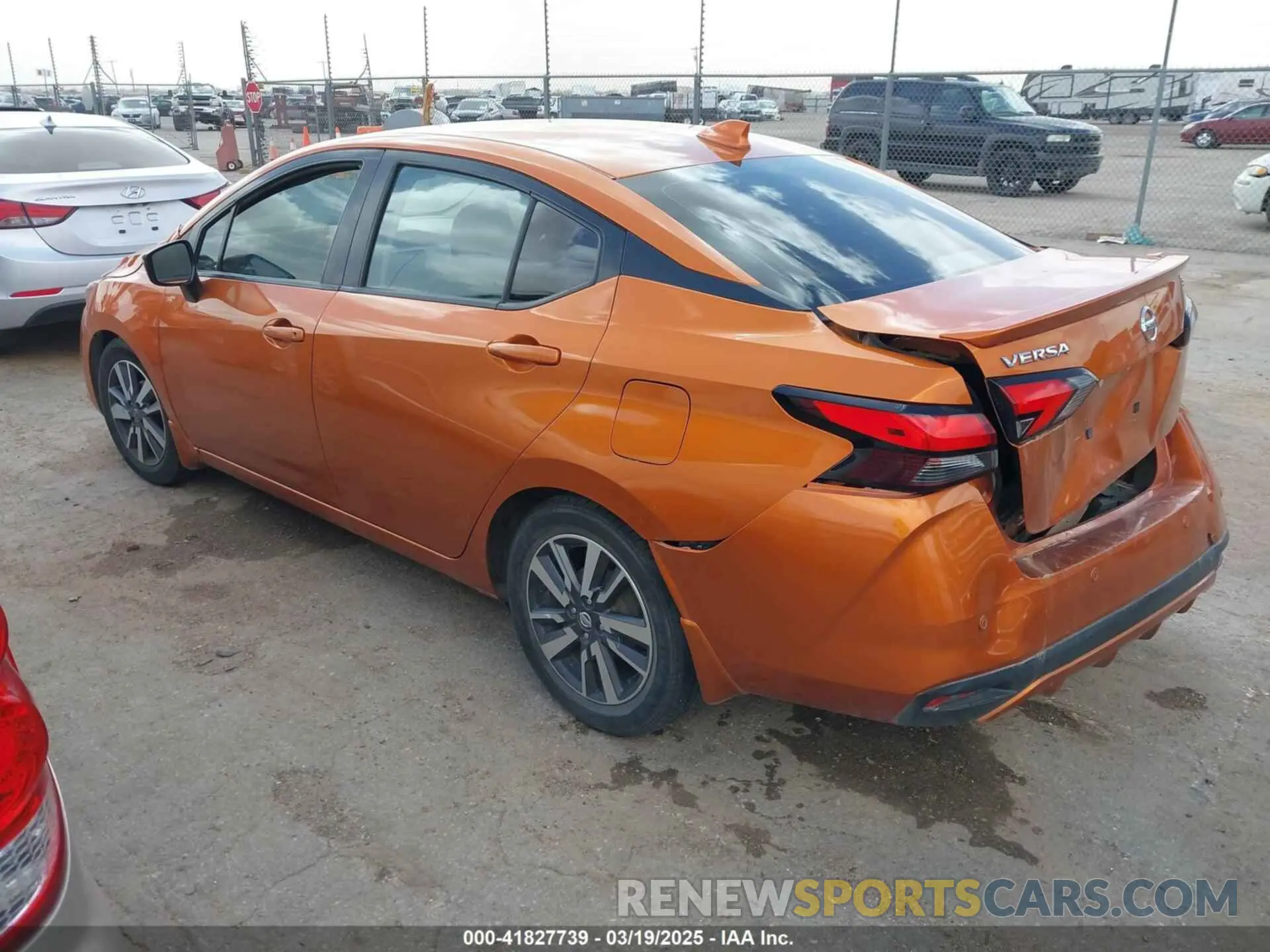 3 fotografías del automóvil dañado 3N1CN8EV6LL812320 NISSAN VERSA 2020