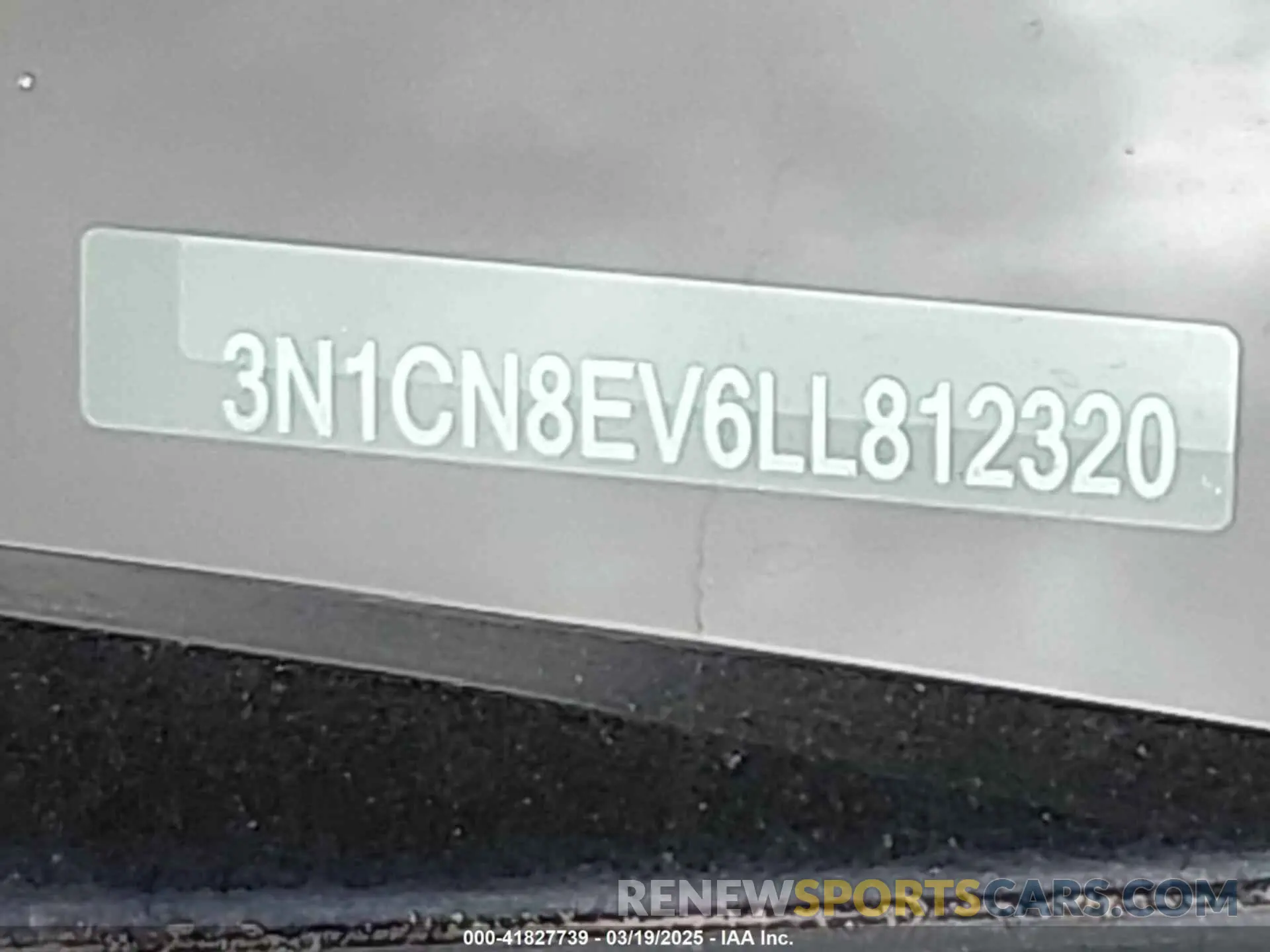 9 fotografías del automóvil dañado 3N1CN8EV6LL812320 NISSAN VERSA 2020