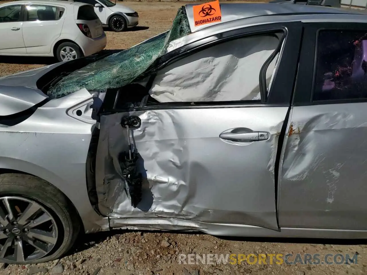 7 fotografías del automóvil dañado 3N1CN8EV6LL841350 NISSAN VERSA 2020
