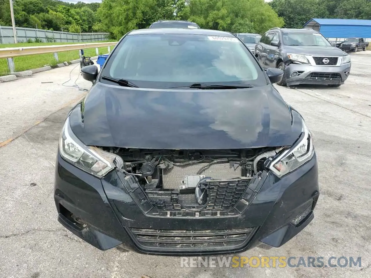 5 fotografías del automóvil dañado 3N1CN8EV6LL880326 NISSAN VERSA 2020