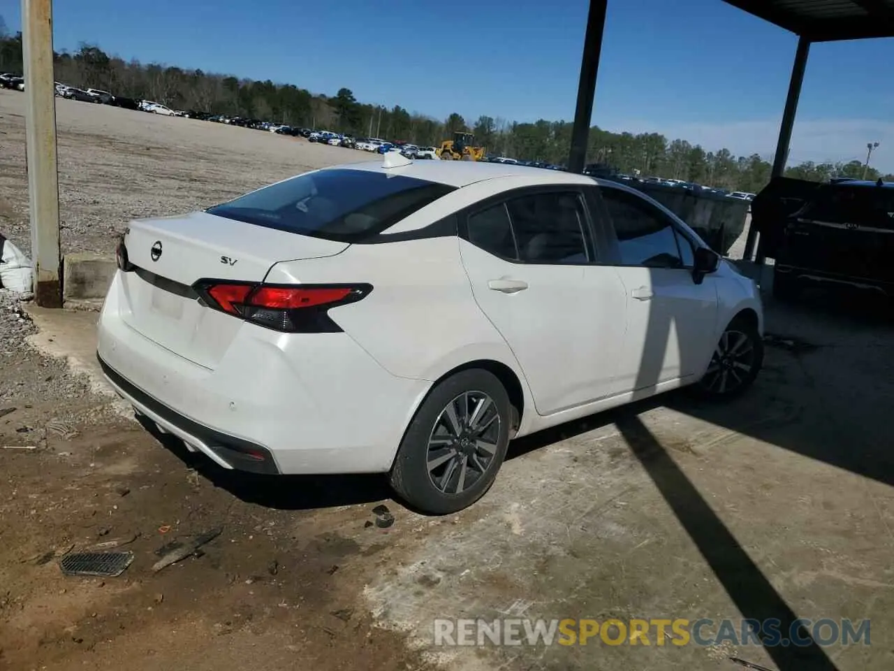 3 fotografías del automóvil dañado 3N1CN8EV6LL898793 NISSAN VERSA 2020