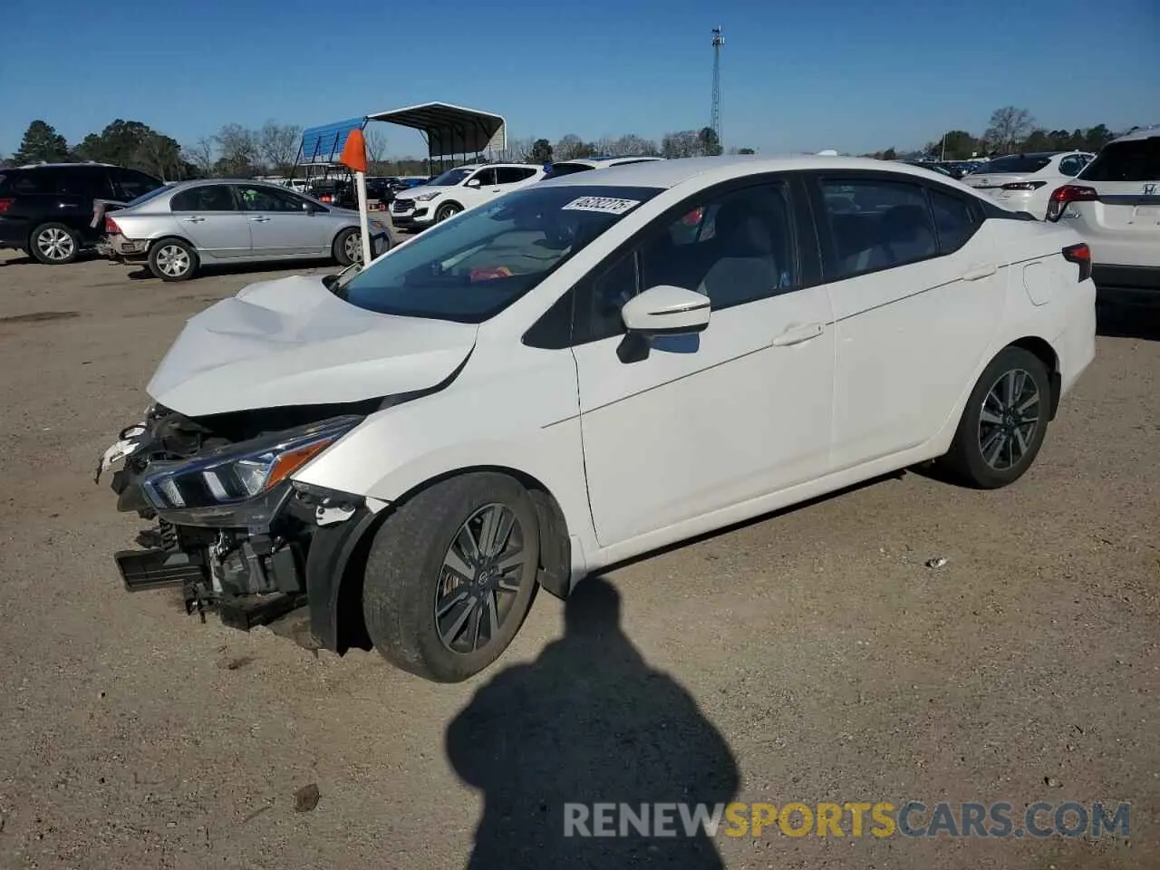 1 fotografías del automóvil dañado 3N1CN8EV6LL921327 NISSAN VERSA 2020
