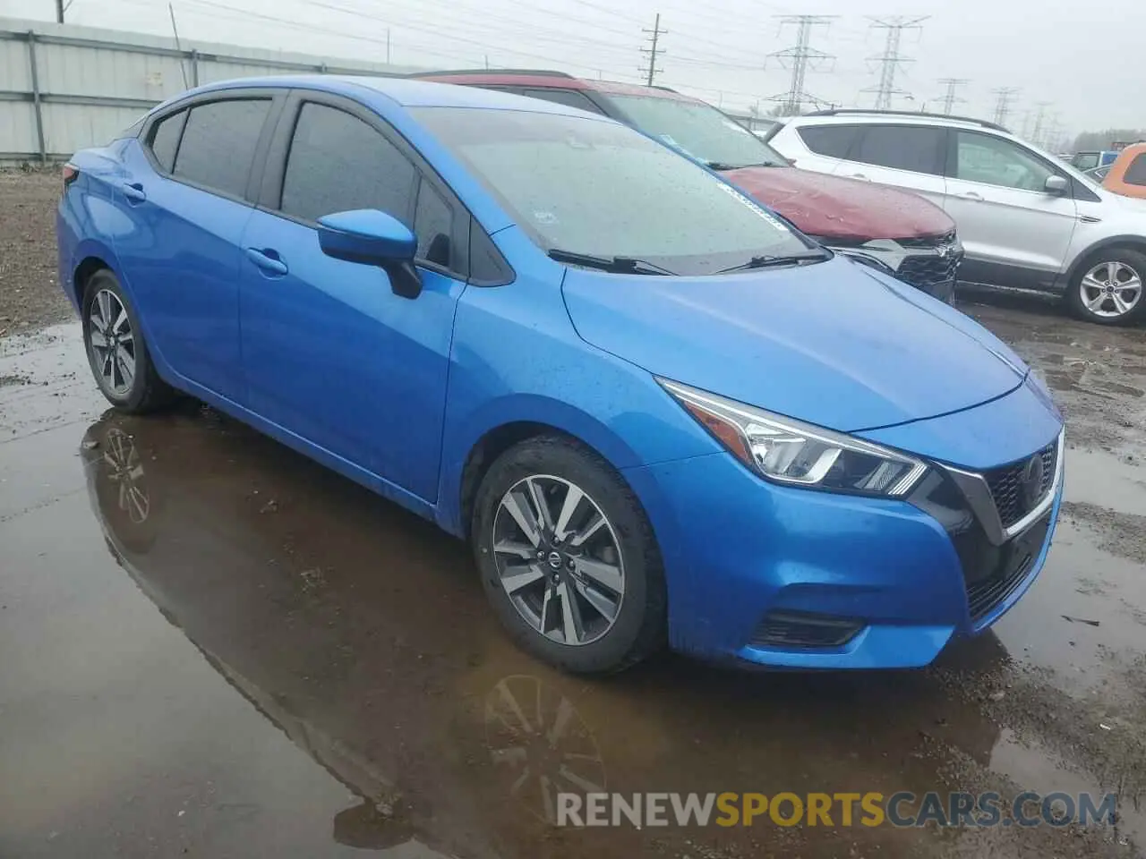 4 fotografías del automóvil dañado 3N1CN8EV7LL810267 NISSAN VERSA 2020
