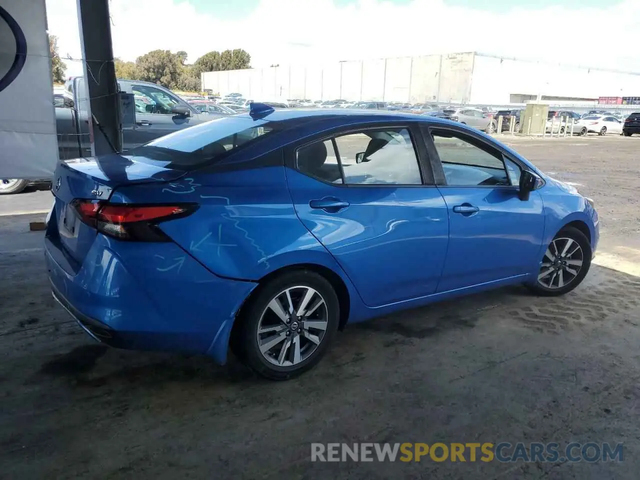 3 fotografías del automóvil dañado 3N1CN8EV7LL814707 NISSAN VERSA 2020