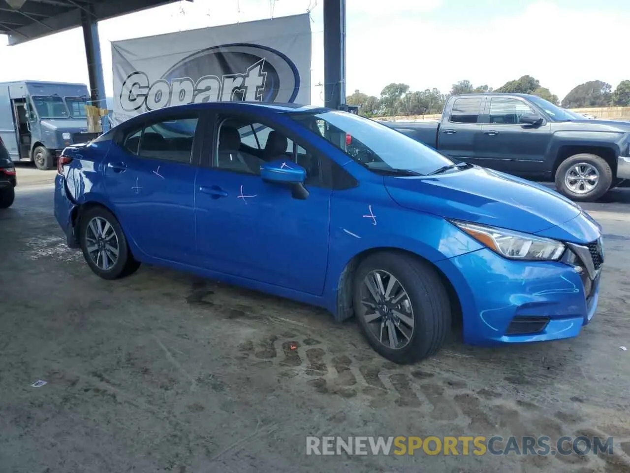 4 fotografías del automóvil dañado 3N1CN8EV7LL814707 NISSAN VERSA 2020