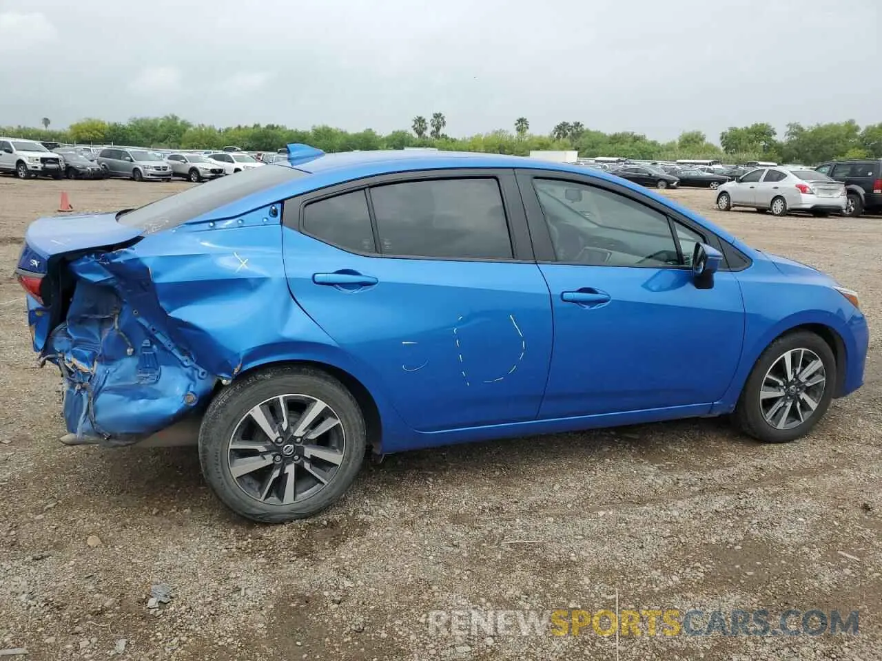 3 fotografías del automóvil dañado 3N1CN8EV7LL883512 NISSAN VERSA 2020