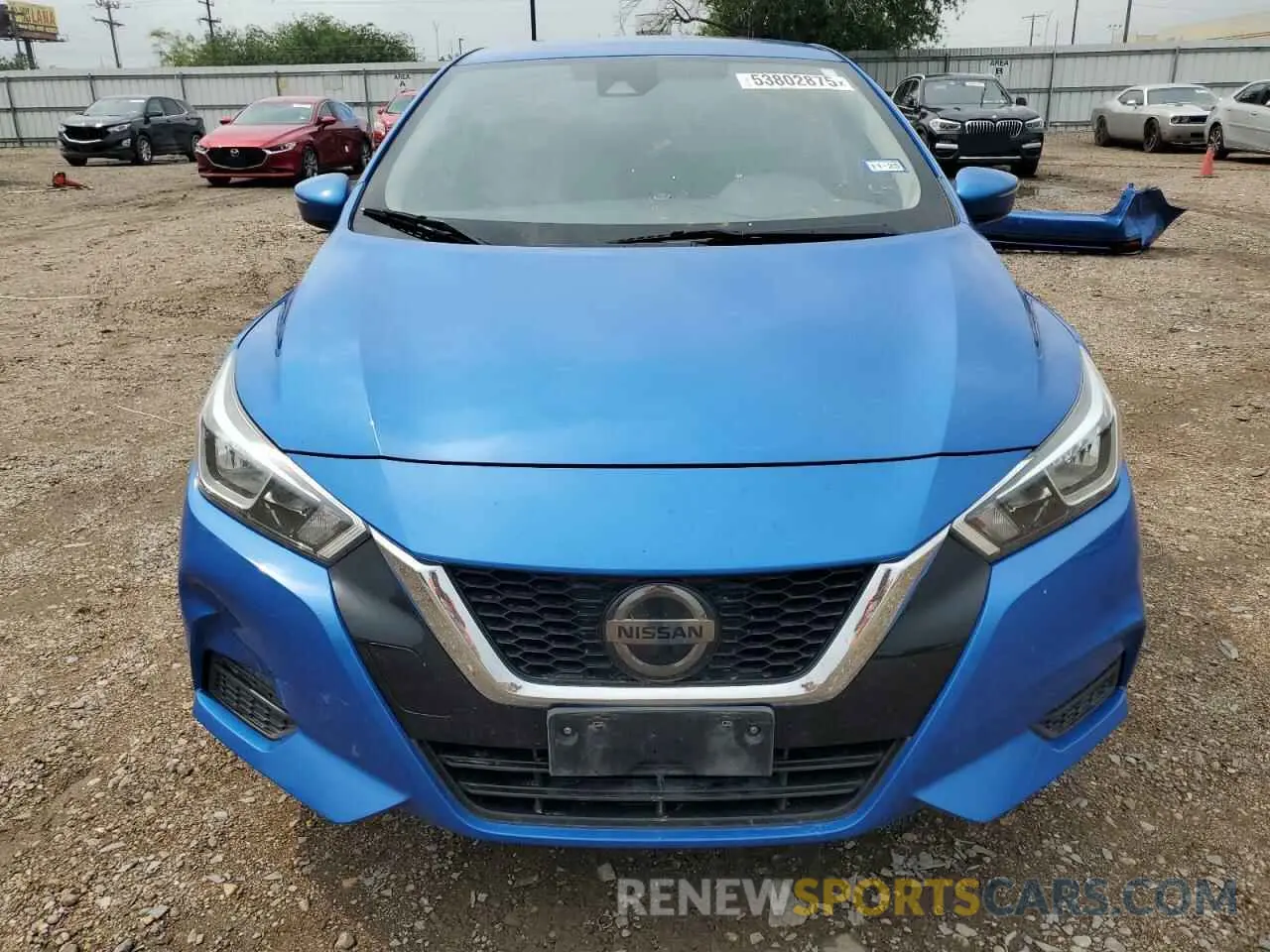 5 fotografías del automóvil dañado 3N1CN8EV7LL883512 NISSAN VERSA 2020
