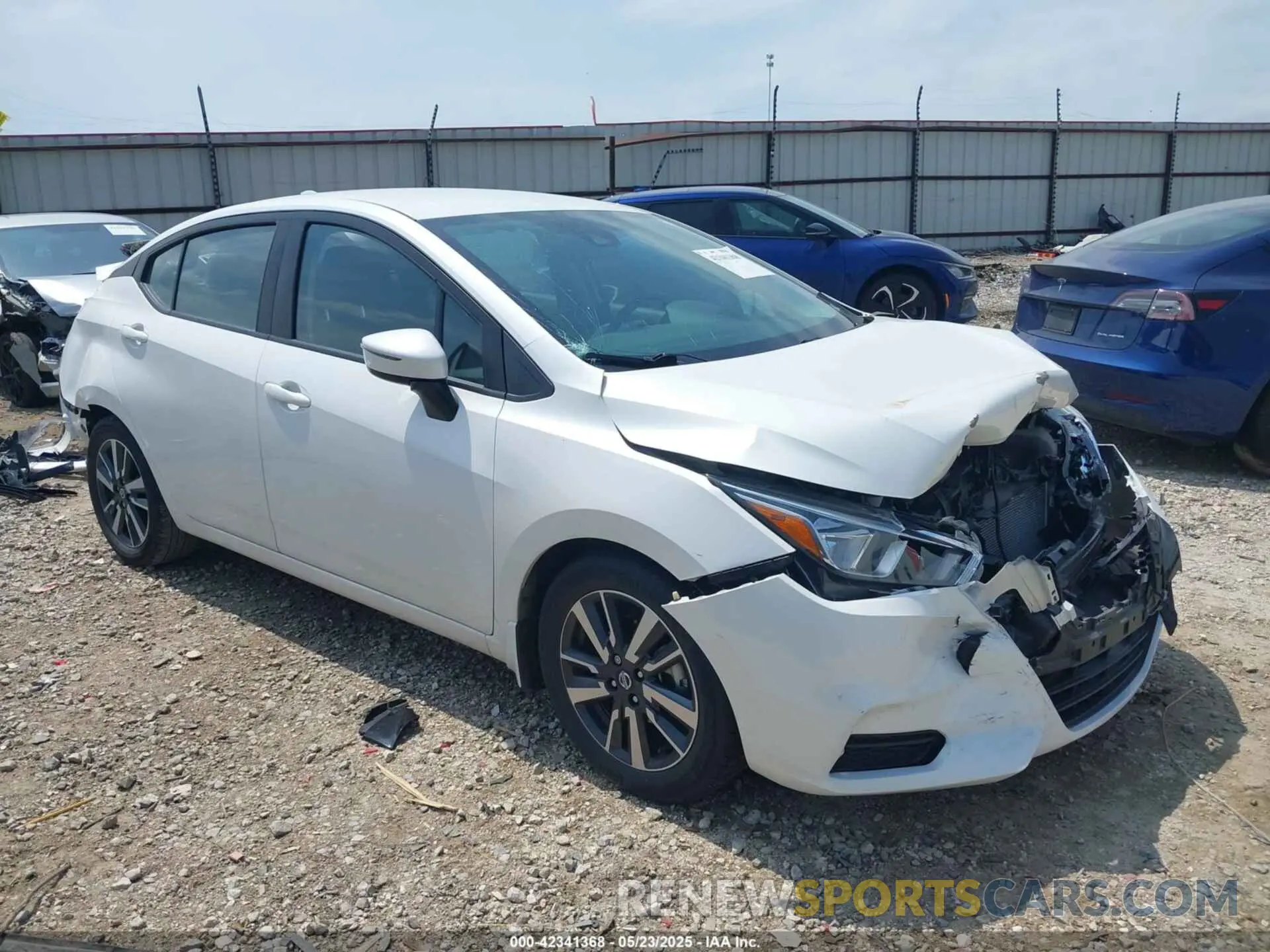1 fotografías del automóvil dañado 3N1CN8EV8LL882210 NISSAN VERSA 2020